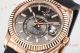 Swiss Grade Rolex Sky-Dweller Oysterflex Rubber Strap Rhodium Grey Dial Swiss 9001 Watch (5)_th.jpg